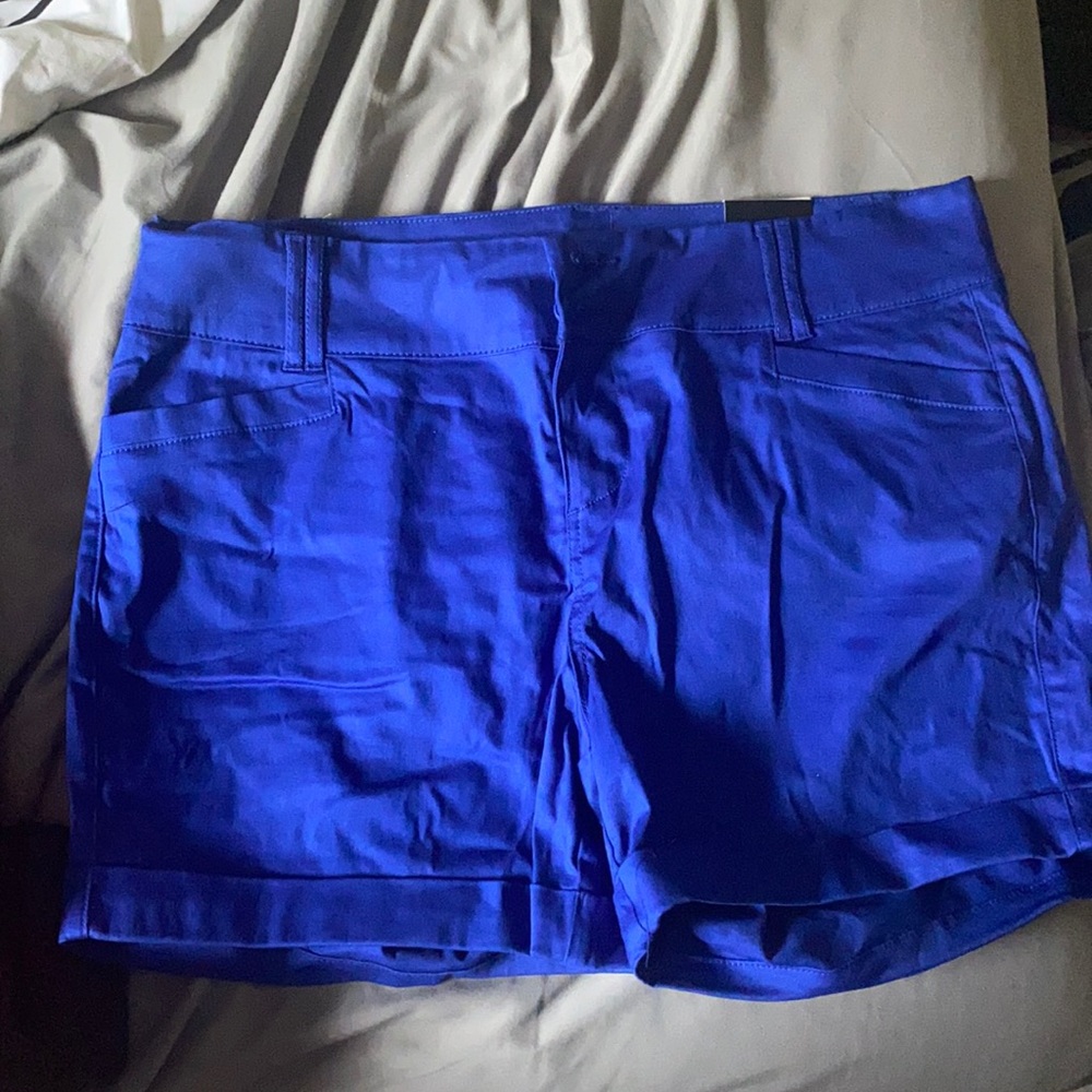 Blue Sateen Shorts from Torrid